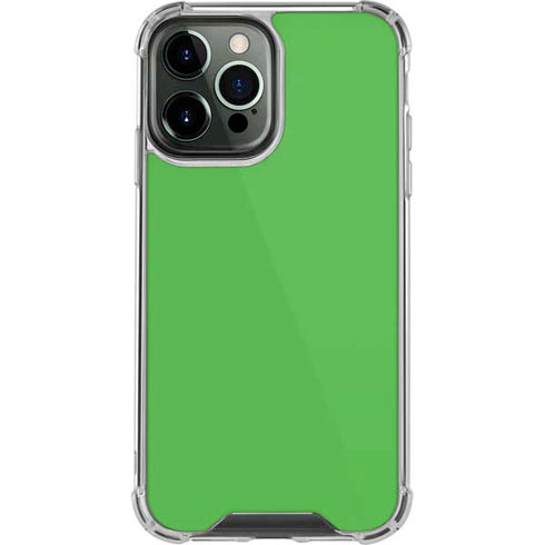 Kelly Green iPhone 13 Pro Max Clear Case